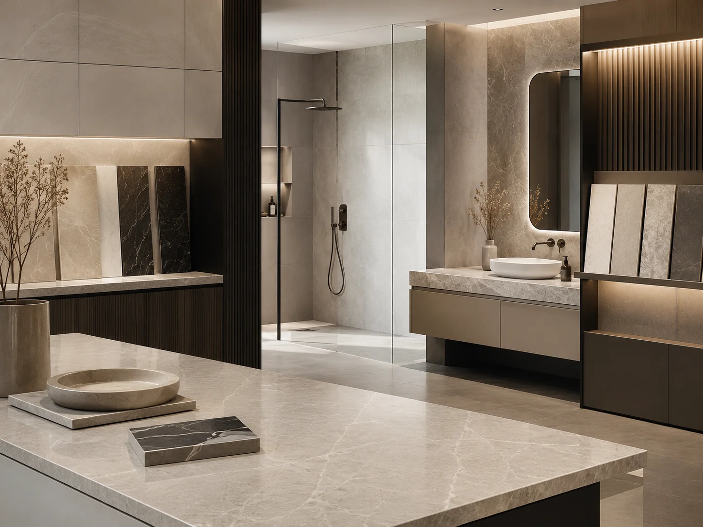 Özhan Concept banyo ve yüzey showroom seçkisi