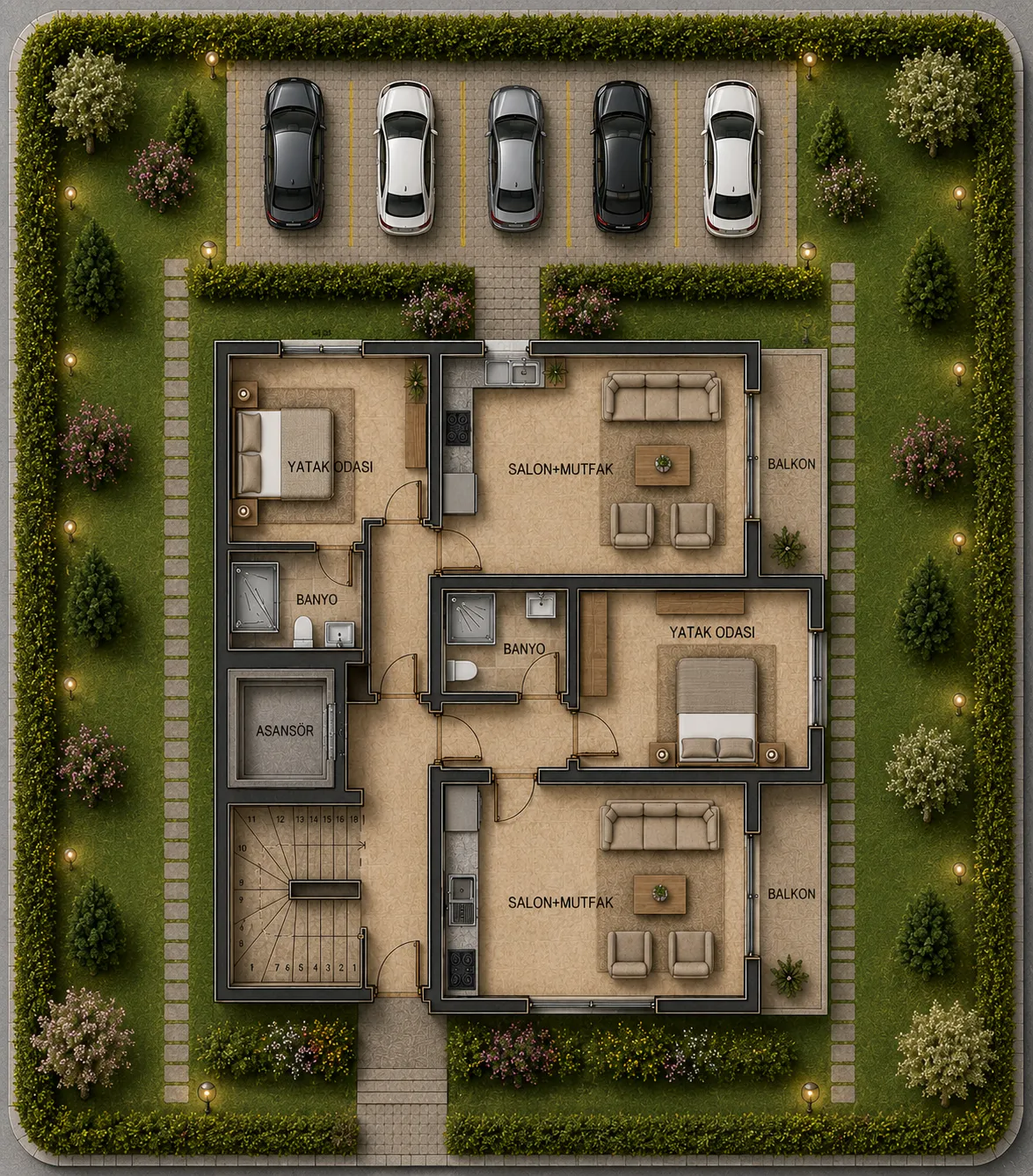 Özhan Concept Tera Konutları proje görseli 03