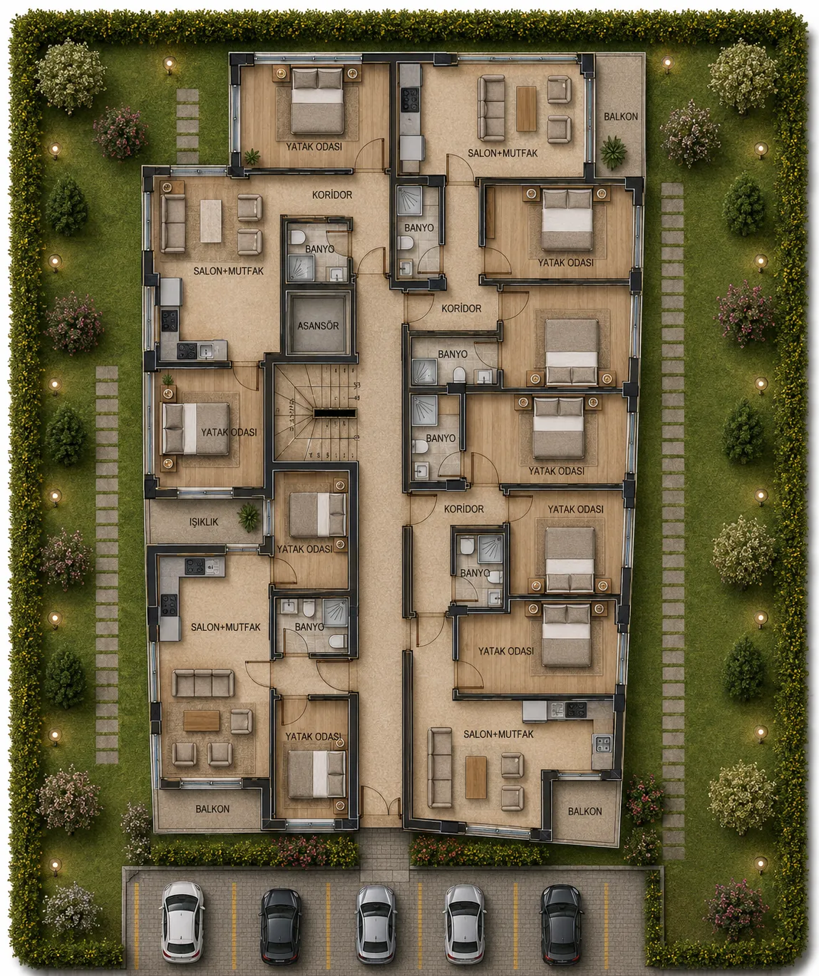 Özhan Concept Tera Konutları proje görseli 04