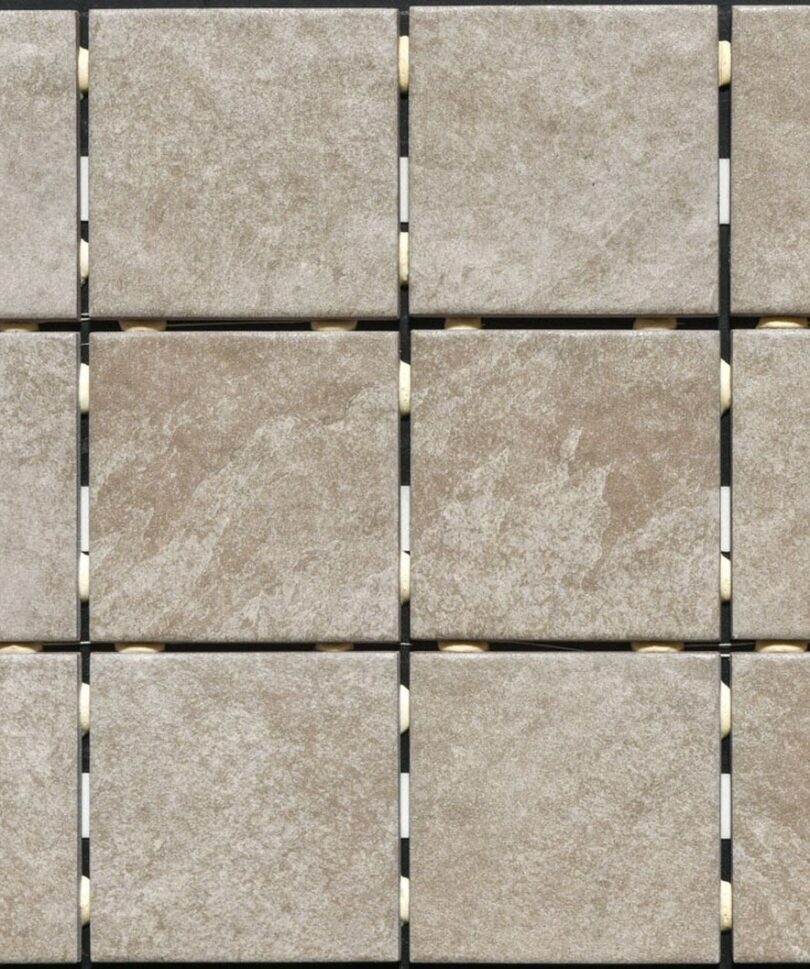 0097X0097 Stone Age-Grej Dot Mount Mat