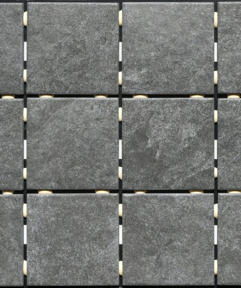 0097X0097 Stone Age-Koyu Gri Dot Mount Mat