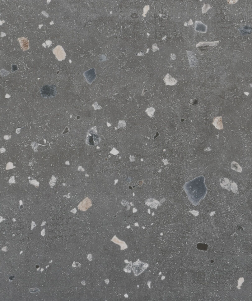 60x60 Terrazzo Flake Antrasit Fon Mat