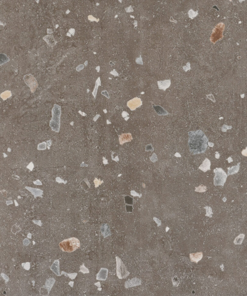 60x60 Terrazzo Flake Taupe Fon Mat