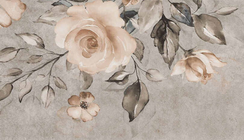 0300X0900 Area-Gri Corsage 1 Dekor Mat